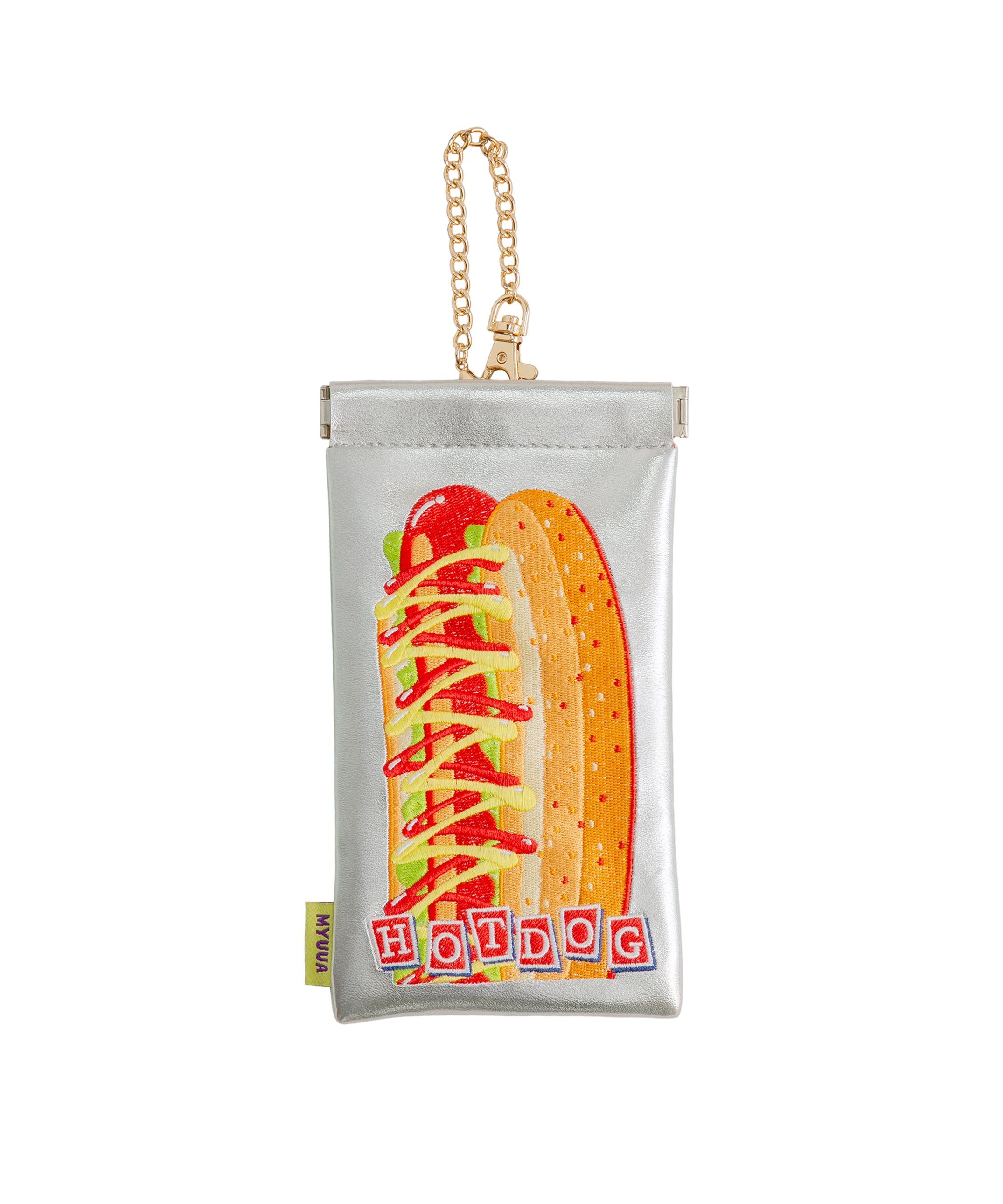 ホットドックサングラスポーチ シルバー AtOn50 Official Online Store