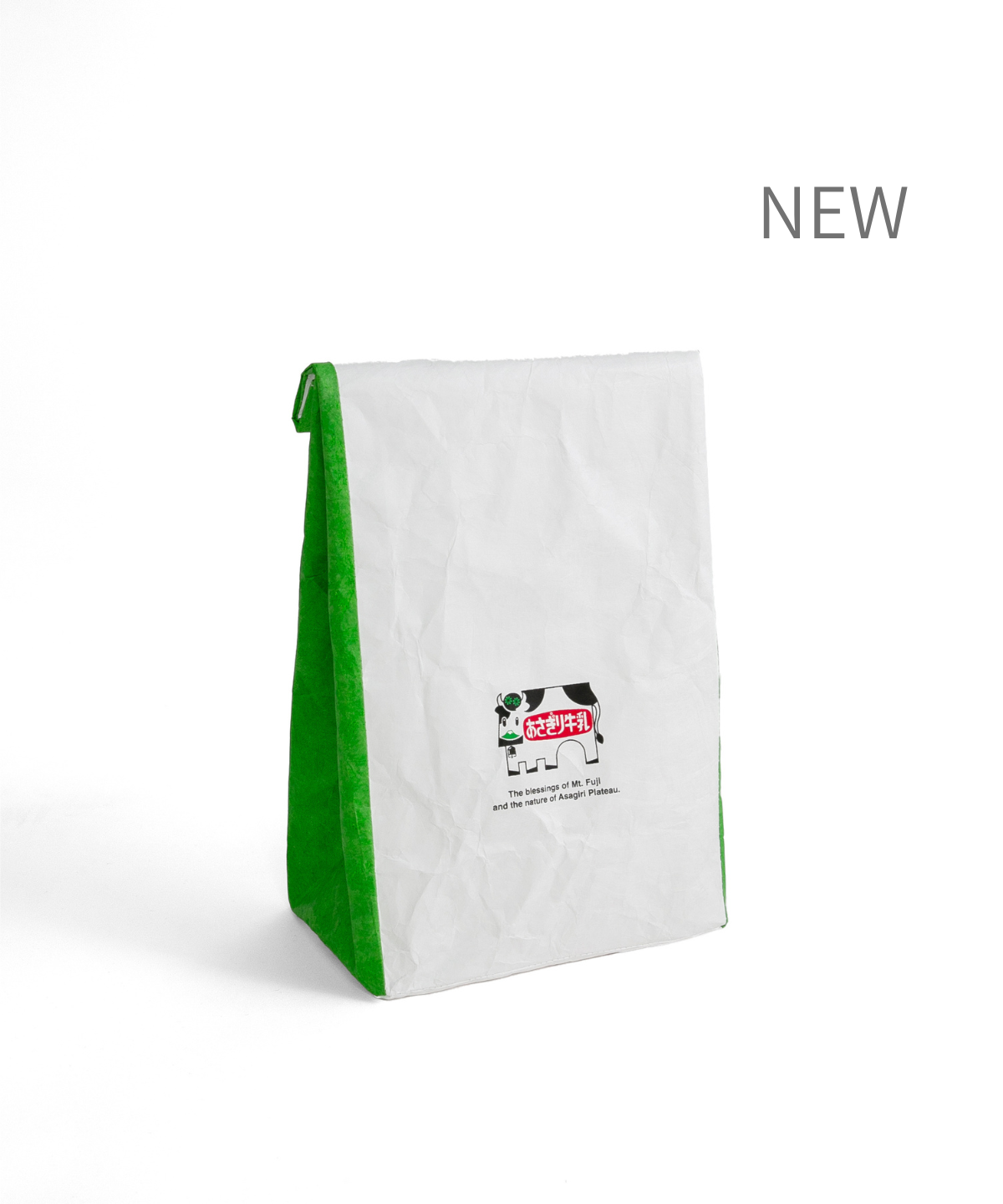 からくり安兵衛　牛乳パック型　新品未使用 NEW》あさぎり牛乳 タイベック保冷バッグ AtOn50 Official Online Store