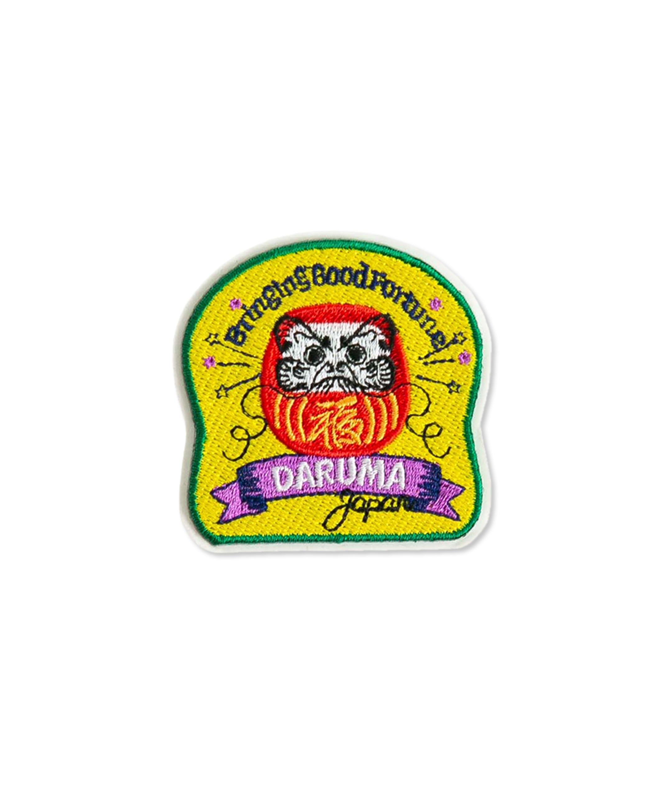 DARUMA embroidered sticker AtOn50 Official Online Store