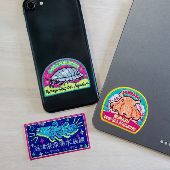 沼津港深海水族館とのコラボ商品に刺繍ステッカーが追加！ AtOn50