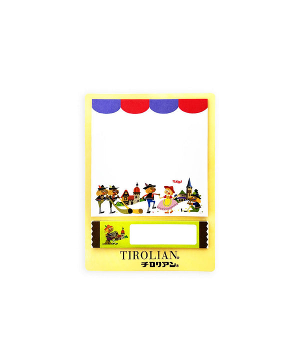 Tyrolean sticky notes