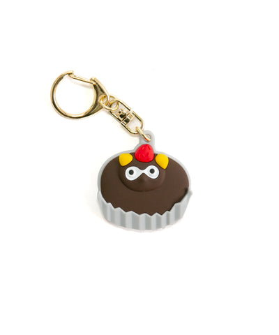 翁堂　たぬきケーキ キーホルダー