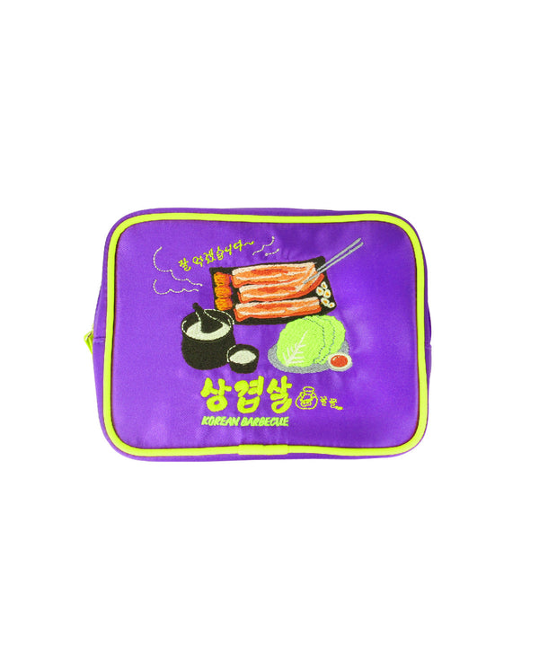 Korean samgyeopsal square pouch