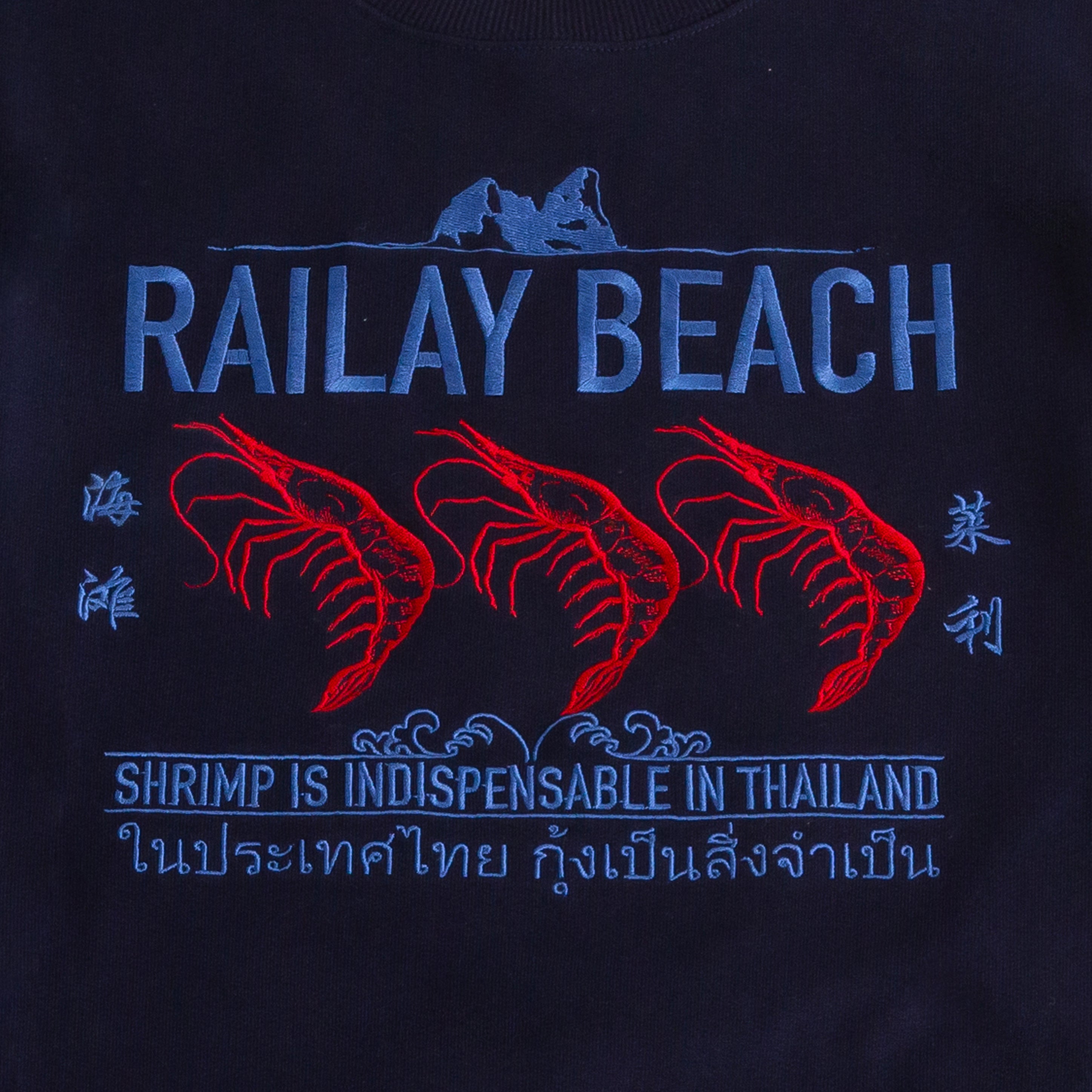 RAILAY BEACH SWEAT SHIRT·NAVY