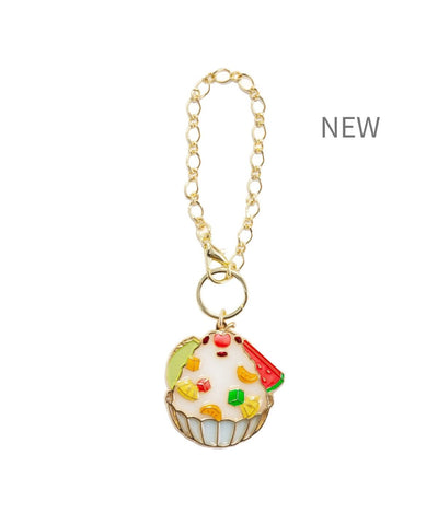 《NEW》ことりっぷ　おでかけスイーツ　天文館むじゃき　白熊キーホルダー