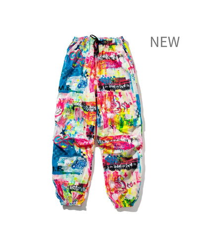 COLOR GRAFFITI EASY PANTS
