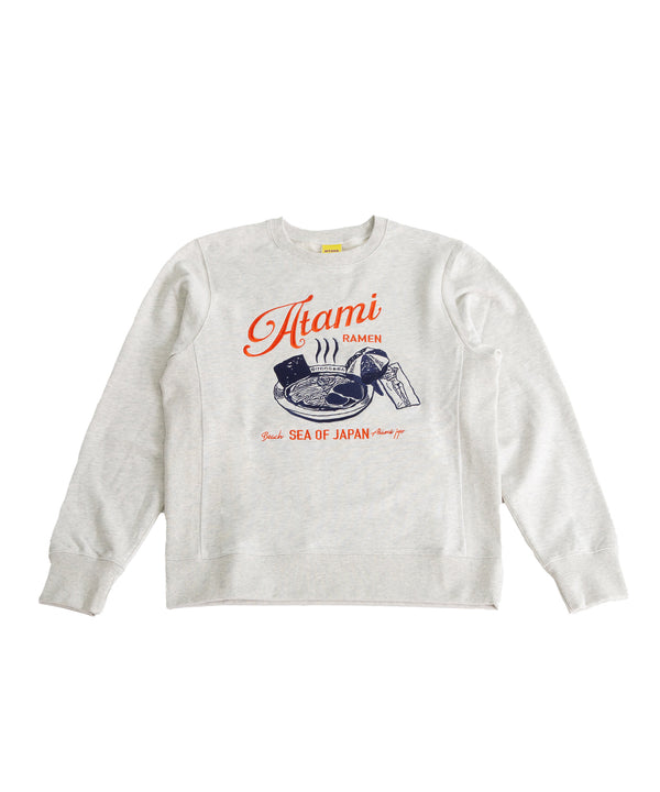 ATAMI BEACH SWEAT SHIRT・OATMEAL