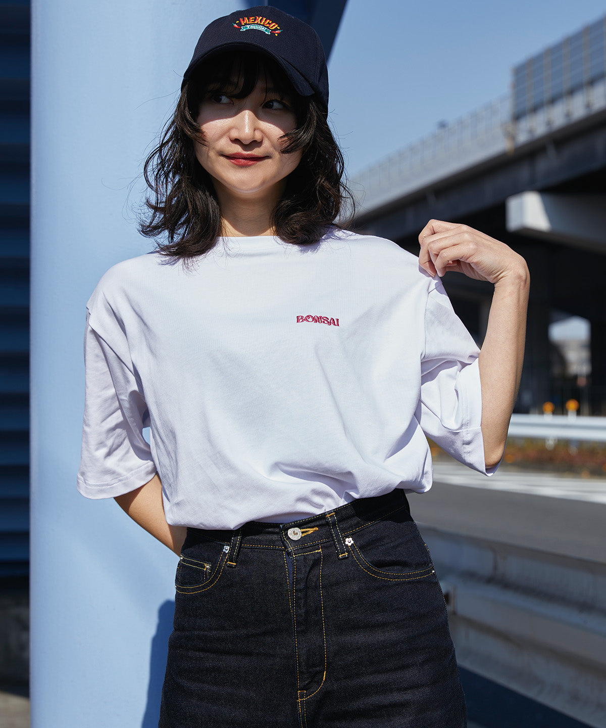JAPAN BONSAI S/S T-SHIRT WHITE AtOn50 Official Online Store