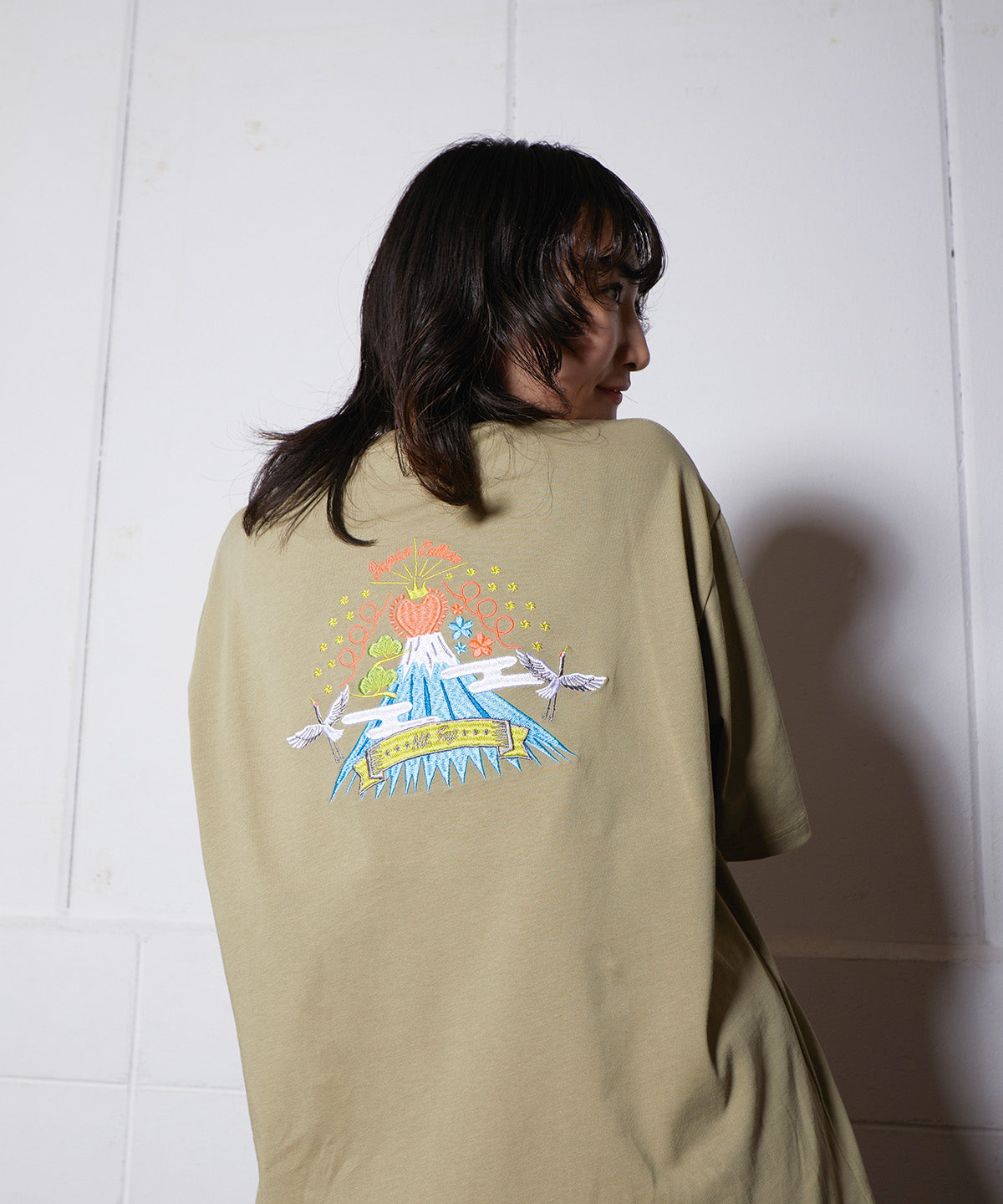 JAPAN 富士山 Tシャツ グリーン AtOn50 Official Online Store