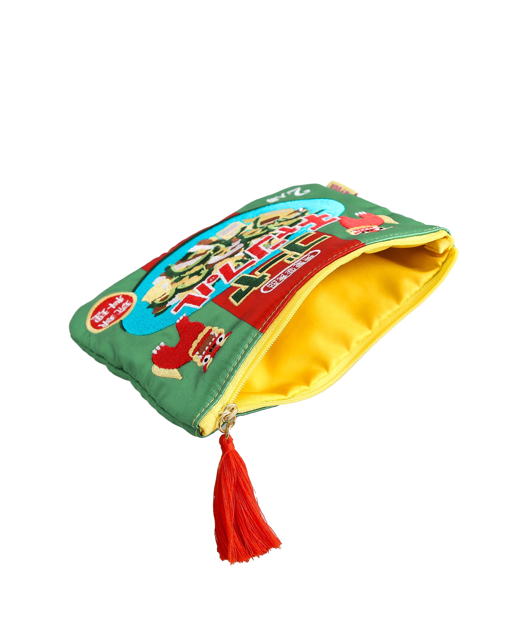 JAPAN ゴーヤチャンプル フラットポーチ AtOn50 Official Online Store