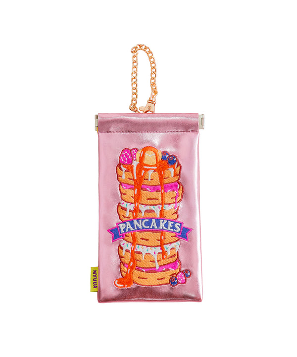 パンケーキサングラスポーチ　ピンク