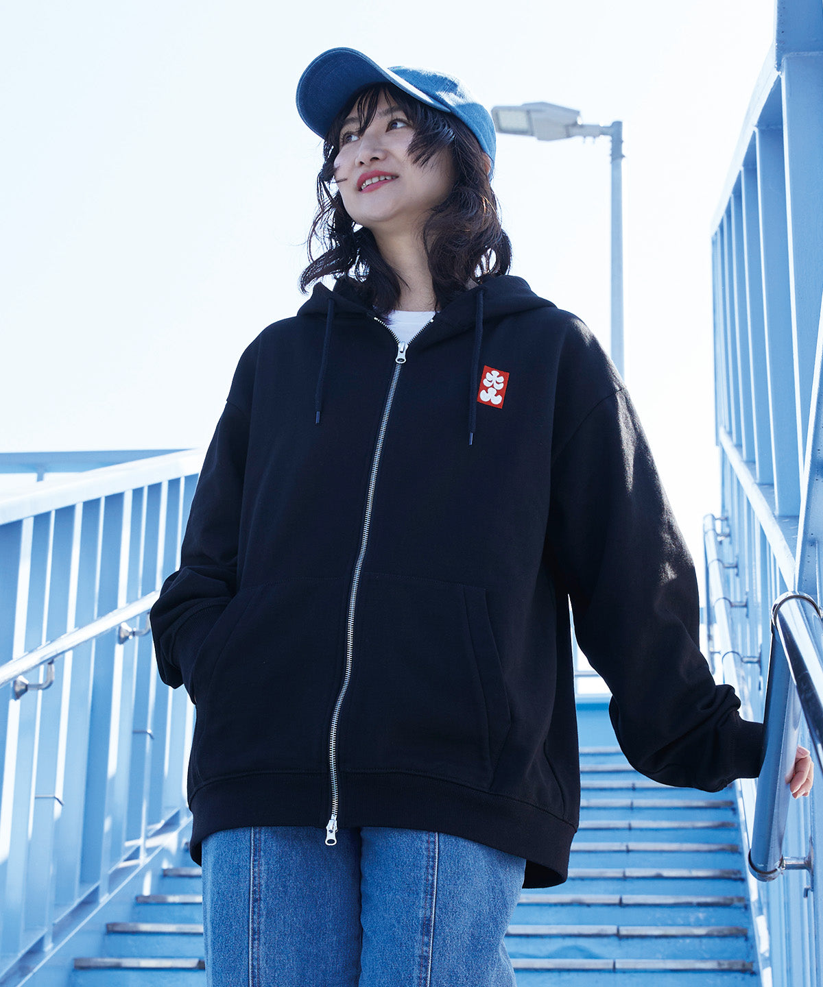 トップス jarmy hoodie TOKYO 23 SWEAT ZIP UP HOODIE ASH 21FW-I（トウキョウ23 スエット