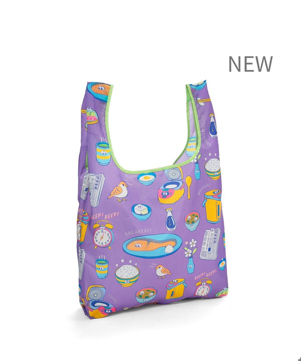 《NEW》JAPAN ECOCORO エコバッグ (鮭定食) LARGE