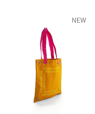 《NEW》INDIA Spicy TOTEBAG YELLOW