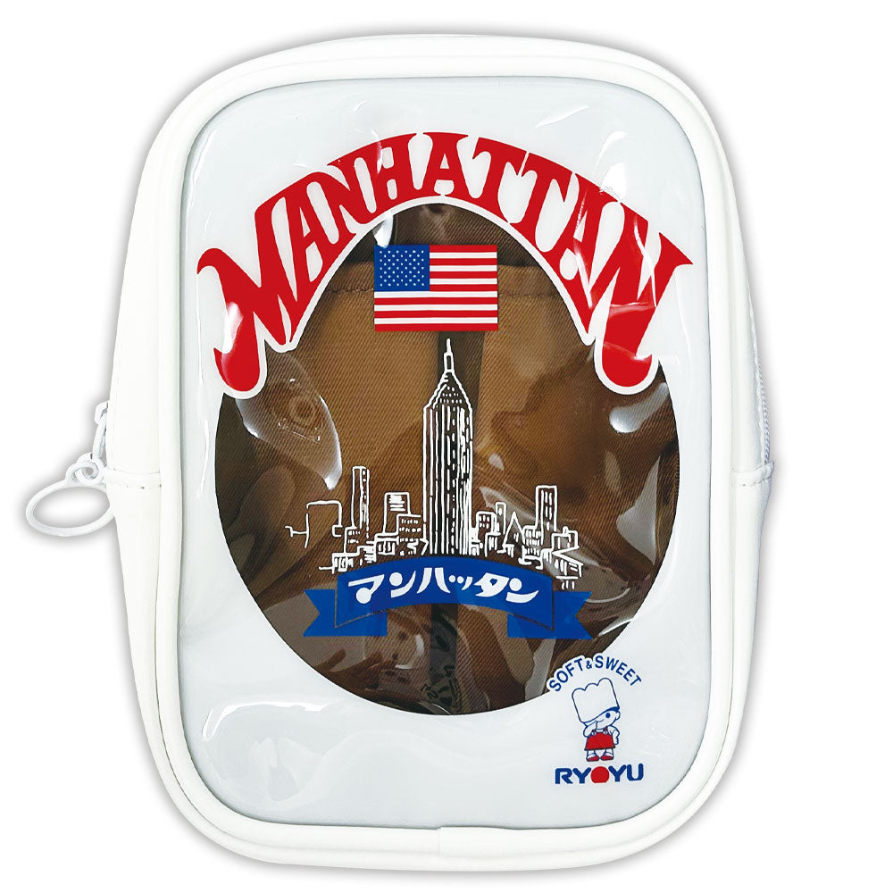 Manhattan scrunchie pouch
