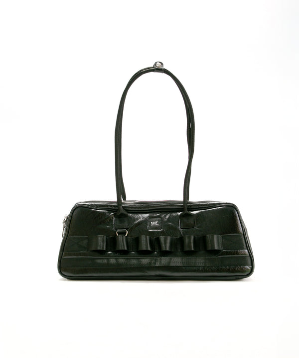 ミリタリーワイドバッグ BLACK