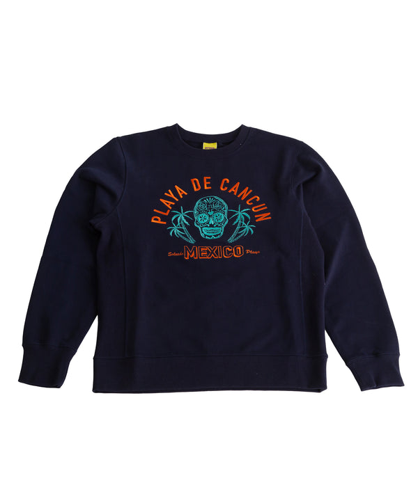 MEXICO PDC SWEAT SHIRT・NAVY