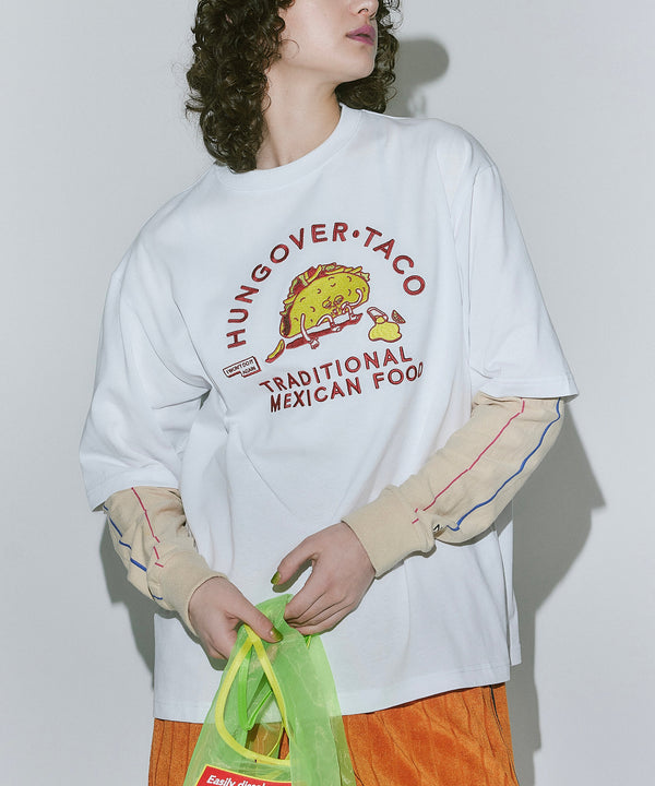 MEXICO  TACO T-SHIRT・WHITE