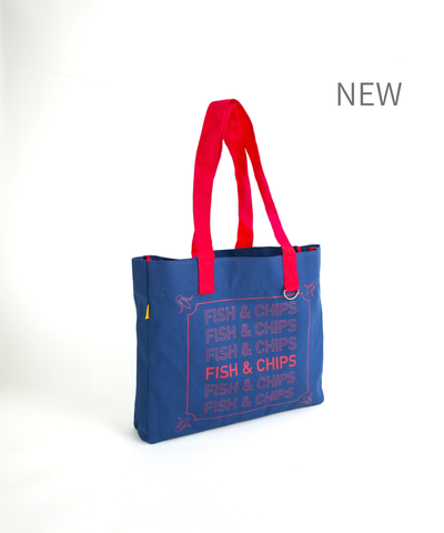 《NEW》UK フィッシュ&チップス BOX TOTEBAG