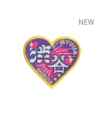 《NEW》embroidered sticker SHIBUYA