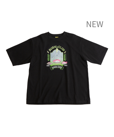 《NEW》JAPAN  SUSHI GRAPHIC S/S T-SHIRT BLACK