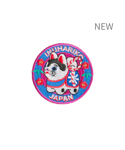 《NEW》embroidered sticker  INUHARIKO