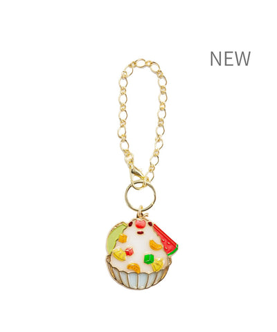 《NEW》ことりっぷ　おでかけスイーツ　天文館むじゃき　白熊キーホルダー