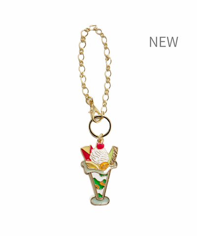 《NEW》ことりっぷ　おでかけスイーツ　タカセ　フルーツパフェキーホルダー