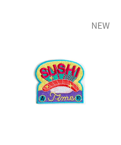 《NEW》SUSHI-Time embroidered sticker
