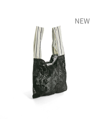 《NEW》Chodoii　トートバッグS　レース　ブラック