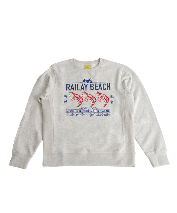 RAILAY BEACH SWEAT SHIRT・OATMEAL