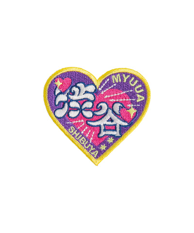 embroidered sticker SHIBUYA