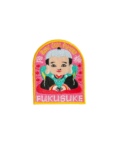 embroidered sticker  FUKUSUKE