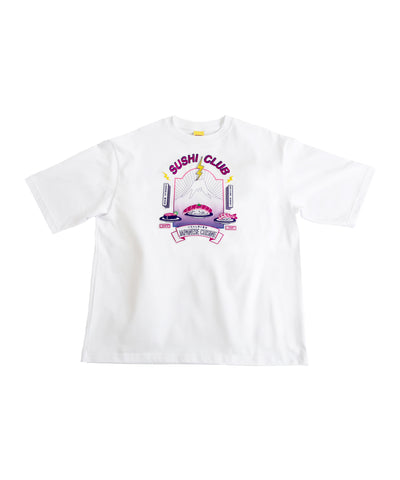JAPAN SUSHI CLUB S/S T-SHIRT WHITE