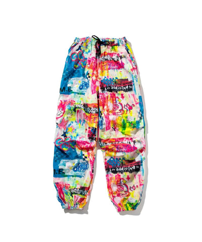 COLOR GRAFFITI EASY PANTS