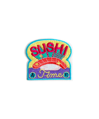 SUSHI-Time embroidered sticker