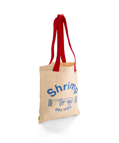 THAILAND Shrimp TOTEBAG IVORY