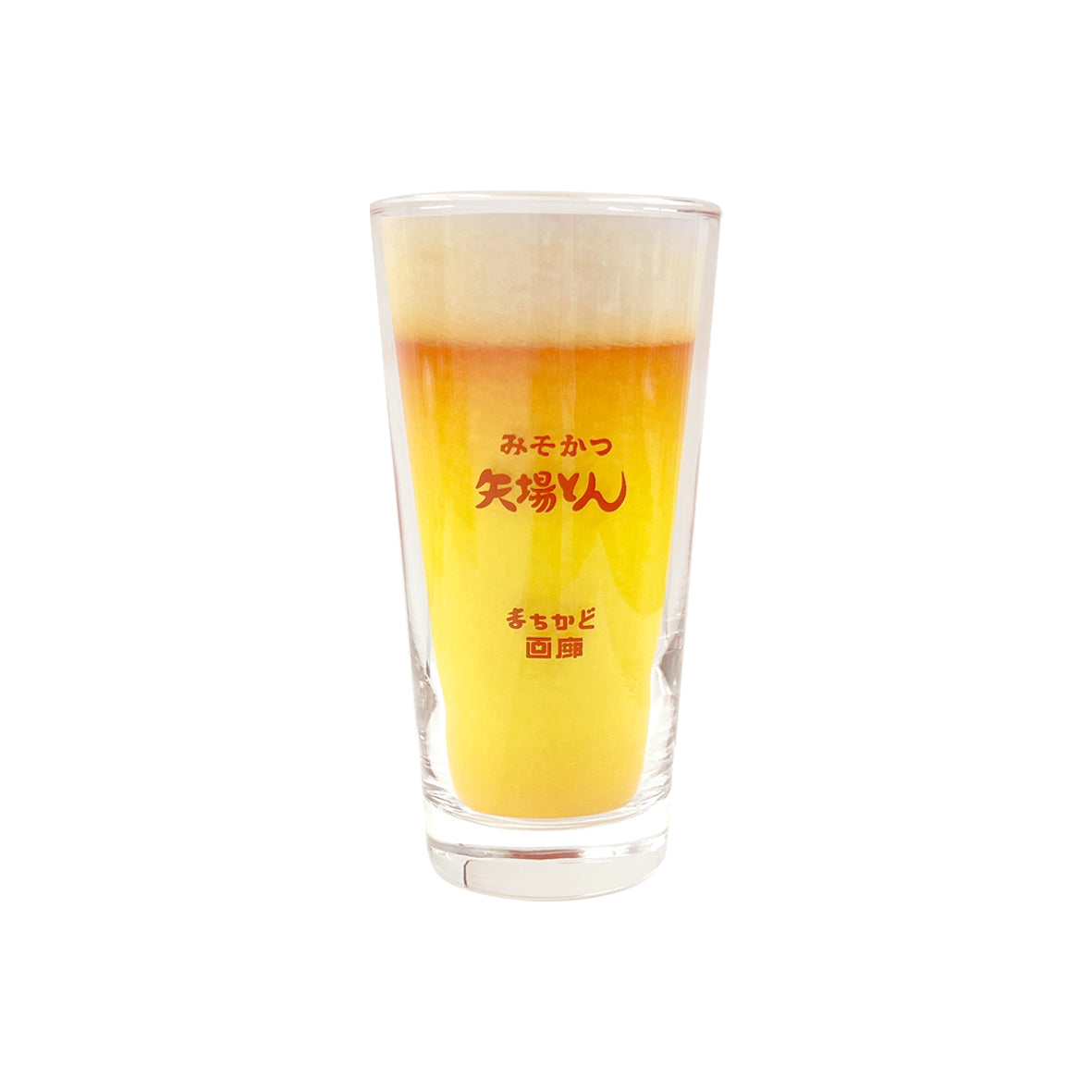 矢場とん　ぶーちゃんビールグラス