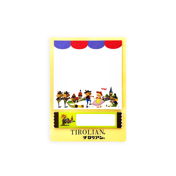 Tyrolean sticky notes