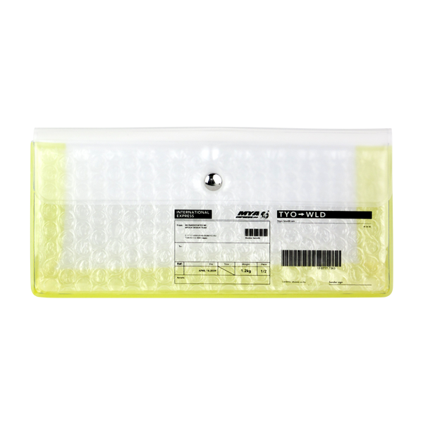 Wrap Pack Pencil Case Yellow