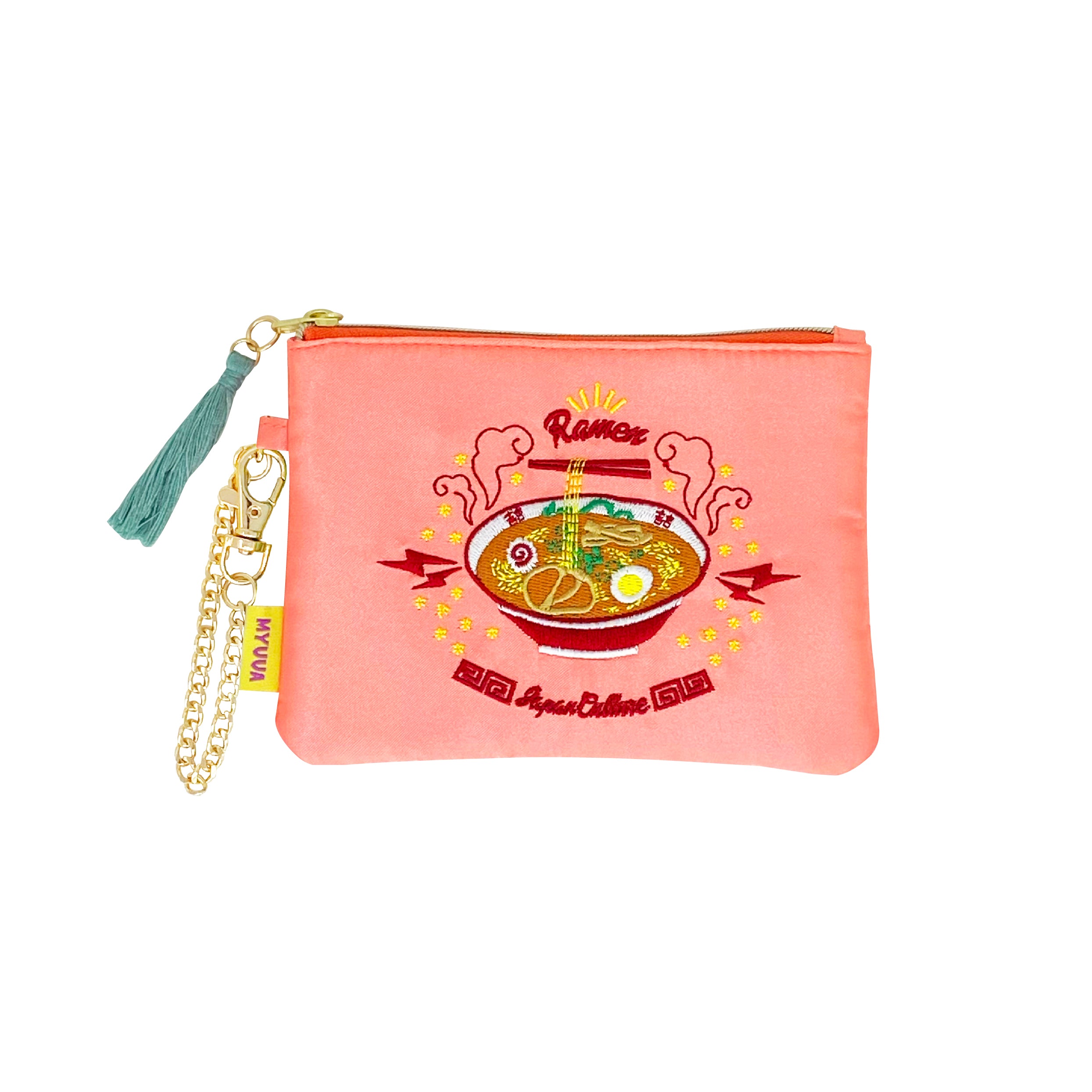 刺绣袋 Sukajan Ramen 粉色
