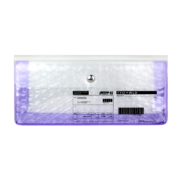 Wrap Pack Pencil Case Purple
