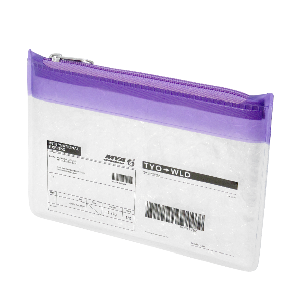包裹式卡包 紫色