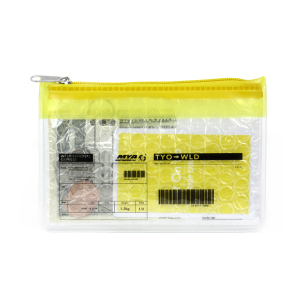 Wrap Pack Card Case Yellow