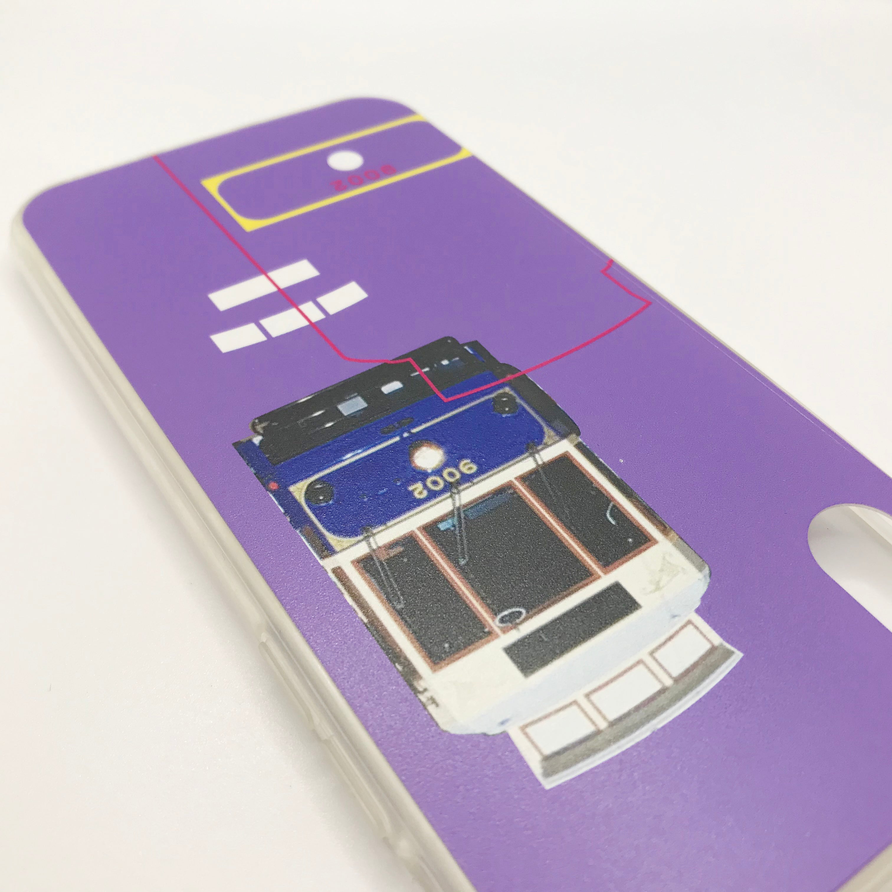 【80%OFF】Tokyo Bureau of Transportation Smartphone Case Purple