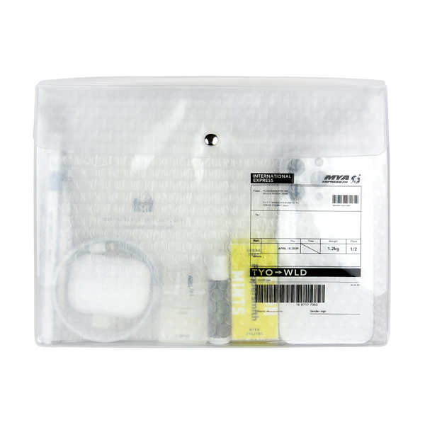 Wrap Pack Pouch L Clear